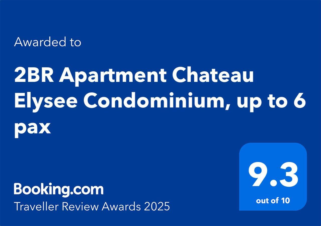 Cozy 2Br Staycation With Balcony Chateau Elysee For 4-6 Pax Paranaque City Екстер'єр фото